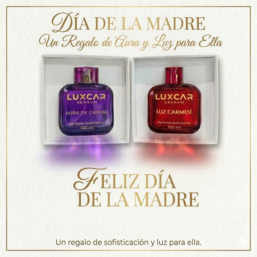 Regalo día de la madre perfume automóvil LUXCAR