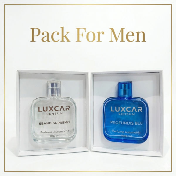 Pack masculino perfumes automóvil LUXCAR